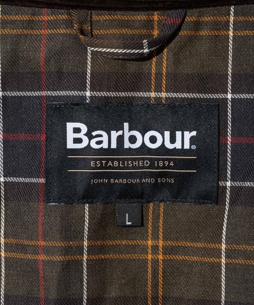 Barbour（バブアー）の「Barbour SHORT BEDALE バブアー ショート ビデール ワックスジャケット（マウンテンパーカー・メンズ・ネイビー/グリーン系1/オリーブ・42/40/38/36）」の22枚目の写真
