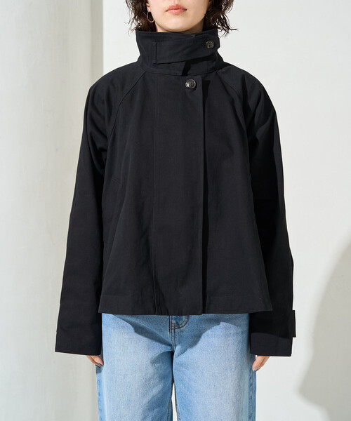 FREAK'S STORE(フリークスストア)の「限定展開 ショート フレア トレンチコート(トレンチコート・レディース・オリーブ/ブラック/ベージュ・フリ-)」の12枚目の写真