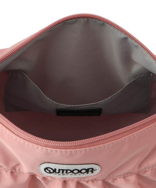OUTDOOR PRODUCTS(アウトドアプロダクツ)の「【OUTDOOR PRODUCTS】VIS別注フリルショルダーバッグ(ショルダーバッグ・レディース・ブラック/ピンク/キナリ・FREE)」の19枚目の写真