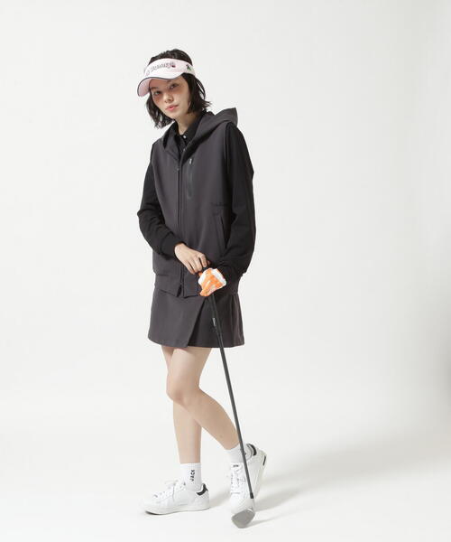 Jack Bunny!!(ジャックバニー)の「【Jack Bunny!!】PEダンボールフーディジップベスト(ベスト・レディース・ネイビー/ブルー・SMALL/LARGE/MEDIUM)」の13枚目の写真