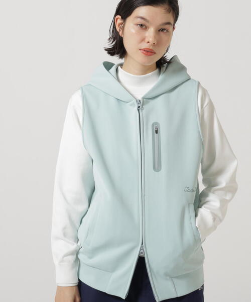 Jack Bunny!!(ジャックバニー)の「【Jack Bunny!!】PEダンボールフーディジップベスト(ベスト・レディース・ネイビー/ブルー・SMALL/LARGE/MEDIUM)」の6枚目の写真