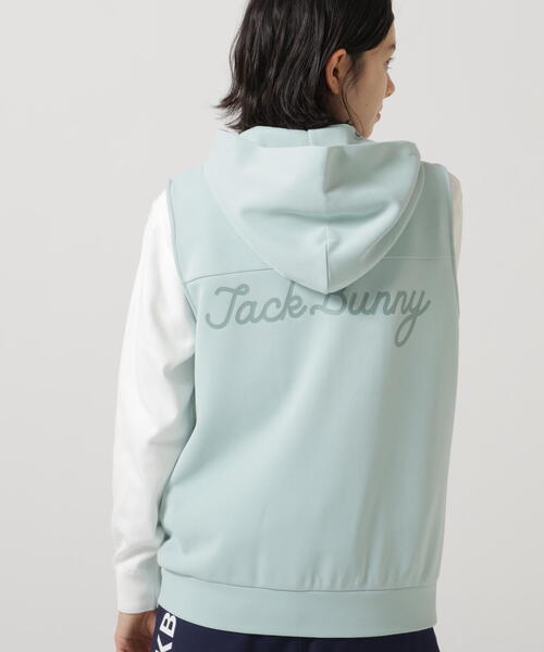 Jack Bunny!!(ジャックバニー)の「【Jack Bunny!!】PEダンボールフーディジップベスト(ベスト・レディース・ネイビー/ブルー・SMALL/LARGE/MEDIUM)」の11枚目の写真