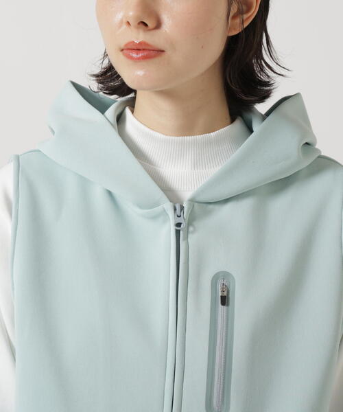 Jack Bunny!!(ジャックバニー)の「【Jack Bunny!!】PEダンボールフーディジップベスト(ベスト・レディース・ネイビー/ブルー・SMALL/LARGE/MEDIUM)」の16枚目の写真