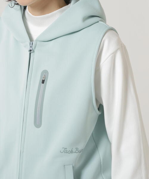 Jack Bunny!!(ジャックバニー)の「【Jack Bunny!!】PEダンボールフーディジップベスト(ベスト・レディース・ネイビー/ブルー・SMALL/LARGE/MEDIUM)」の17枚目の写真