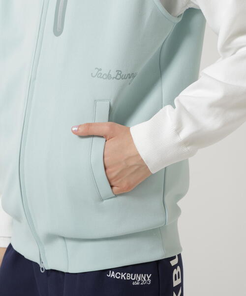 Jack Bunny!!(ジャックバニー)の「【Jack Bunny!!】PEダンボールフーディジップベスト(ベスト・レディース・ネイビー/ブルー・SMALL/LARGE/MEDIUM)」の18枚目の写真