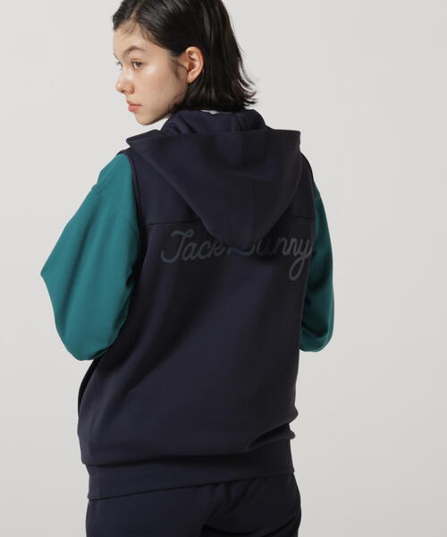Jack Bunny!!(ジャックバニー)の「【Jack Bunny!!】PEダンボールフーディジップベスト(ベスト・レディース・ネイビー/ブルー・SMALL/LARGE/MEDIUM)」の20枚目の写真