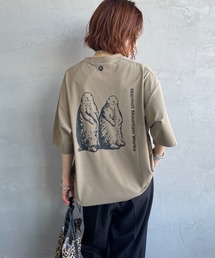 MARMOT | 【WEB先行予約】[Marmot/マーモット] 別注 ドローコード付き マーモットバックプリントTシャツ(Tシャツ/カットソー)