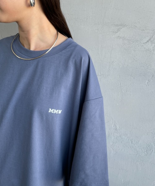 MARMOT（マーモット）の「【WEB先行予約】[Marmot/マーモット] 別注 ドローコード付き マーモットバックプリントTシャツ（Tシャツ/カットソー・レディース・ホワイト/ダークベージュ/ブルー・S/M/L/XL）」の13枚目の写真