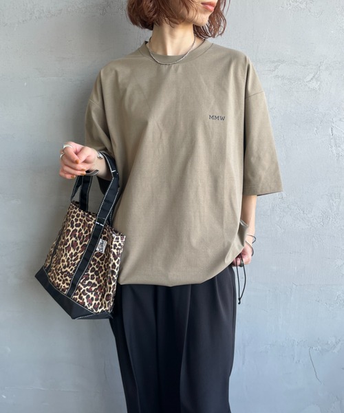 MARMOT（マーモット）の「【WEB先行予約】[Marmot/マーモット] 別注 ドローコード付き マーモットバックプリントTシャツ（Tシャツ/カットソー・レディース・ホワイト/ダークベージュ/ブルー・S/M/L/XL）」の18枚目の写真