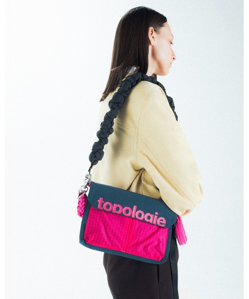 Topologie（トポロジー）の「Utility Musette Medium（ユーティリティ ミュゼット ミディアム）（ショルダーバッグ・レディース・ブルー/ブラック/グリーン系その他/オレンジ/モスグリーン・ONE SIZE）」の14枚目の写真