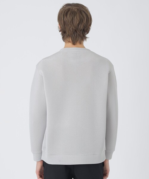 BLACK LABEL CRESTBRIDGE（ブラックレーベル・クレストブリッジ）の「【BLACK lab.】ダブルラッセルグラフィックスウェットシャツ（スウェット・メンズ・ライトグレー/ブラック・XL/M/L）」の5枚目の写真