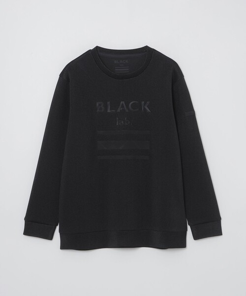 BLACK LABEL CRESTBRIDGE（ブラックレーベル・クレストブリッジ）の「【BLACK lab.】ダブルラッセルグラフィックスウェットシャツ（スウェット・メンズ・ライトグレー/ブラック・XL/M/L）」の14枚目の写真