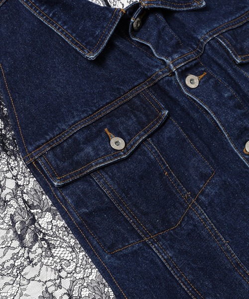 BLESS(ブレス)の「Jacketdentelle(その他アウター・メンズ・ブルー系その他・ONE SIZE)」の4枚目の写真