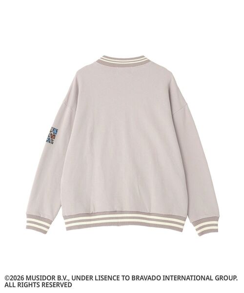 CRAFT STANDARD BOUTIQUE（クラフトスタンダードブティック）の「【ザ・ローリング・ストーンズ】スウェットスタジャン（ブルゾン・メンズ・ライトグレー/ブラック・L/M/S）」の10枚目の写真
