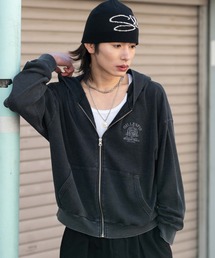 WEGO/【26年春夏新作】ワッフルZIPパーカー