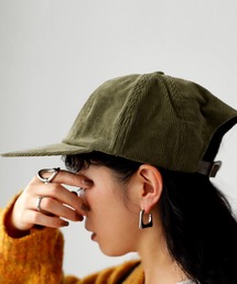 antiqua（アンティカ）の「DUCK CAP コーデュロイ ダックキャップ（キャップ）」