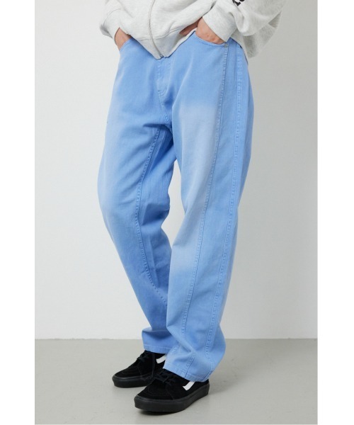 RODEO CROWNS WIDE BOWL（ロデオクラウンズワイドボウル）の「ダブルニーフェードカラーパンツ（その他パンツ・メンズ・ライトブルー/チャコールグレー/ライトピンク・MEDIUM/LARGE）」の9枚目の写真