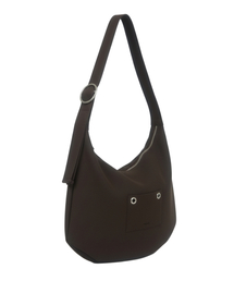 LETERIE（レテリー）の「RING BUCKLE SHOULDER BIG BAG_DARK BROWN（ショルダーバッグ）」