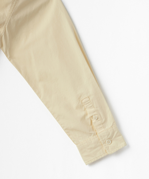 MUSINSA STANDARD KIDS（ムシンサスタンダードキッズ）の「リラックスドウォッシュドポプリンシャツ[レモン]（シャツ/ブラウス・レディース・その他・120/130/140/150/160/110）」の7枚目の写真