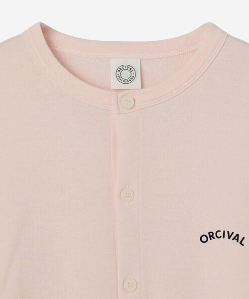 ORCIVAL（オーシバル）の「ORCIVAL | コットンナイロン シースルー 長袖クルーネックカーディガン WOMEN（カーディガン/ボレロ・レディース・グレー/ブラック/ピンク系その他・1）」の6枚目の写真