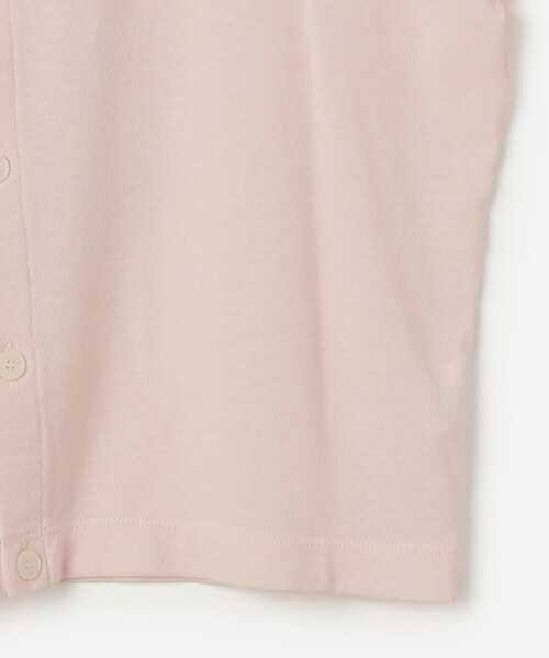 ORCIVAL（オーシバル）の「ORCIVAL | コットンナイロン シースルー 長袖クルーネックカーディガン WOMEN（カーディガン/ボレロ・レディース・グレー/ブラック/ピンク系その他・1）」の8枚目の写真