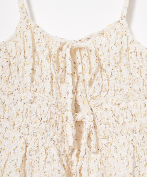 Honeys（ハニーズ）の「リボン付キャミソール（キャミソール・レディース・サックスブルー系/ネイビー系/ホワイト系・L/M/S）」の14枚目の写真