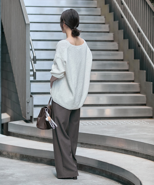 JOURNAL STANDARD（ジャーナルスタンダード）の「《追加5》ライクストレッチスラックス（スラックス・レディース・ブラック/チャコールグレー/ブラウン・34/38/36）」の15枚目の写真