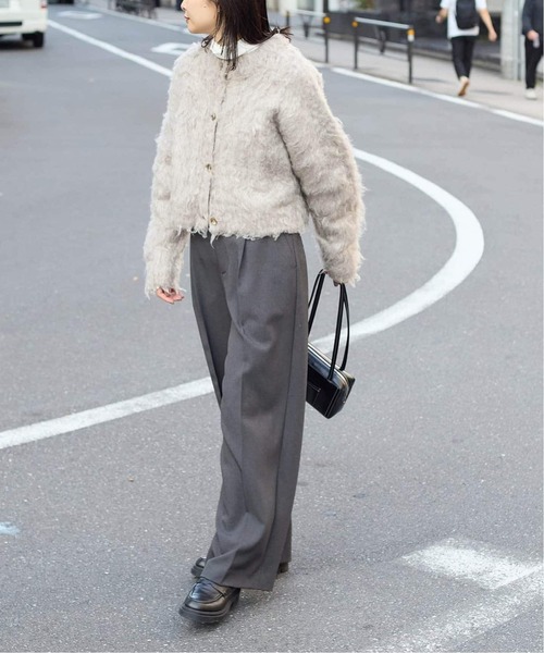 JOURNAL STANDARD（ジャーナルスタンダード）の「《追加5》ライクストレッチスラックス（スラックス・レディース・ブラック/チャコールグレー/ブラウン・34/38/36）」の21枚目の写真