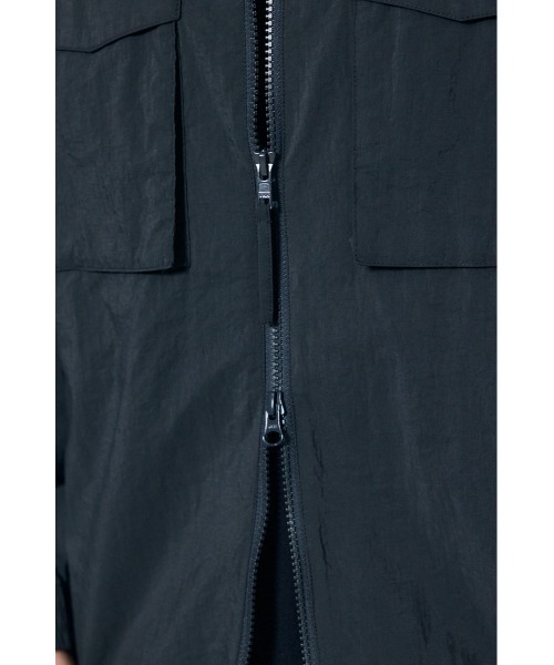 AZUL by moussy(アズールバイマウジー)の「【セットアップ対応】トライファンクションスタンドカラーブルゾン 秋服 春服(ブルゾン・メンズ・ブラック/グレー・SMALL/MEDIUM/LARGE)」の11枚目の写真