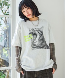PBLIM（ページボーイリム）の「《UNISEX》シャウトキャットT（Tシャツ/カットソー）」