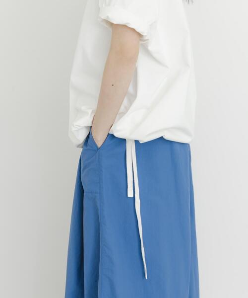 EKAL(エカル)の「DRY OUT LOOSE FIT T-SHIRTS(Tシャツ/カットソー・レディース・ホワイト/ピンク/ブラック・ONE)」の8枚目の写真