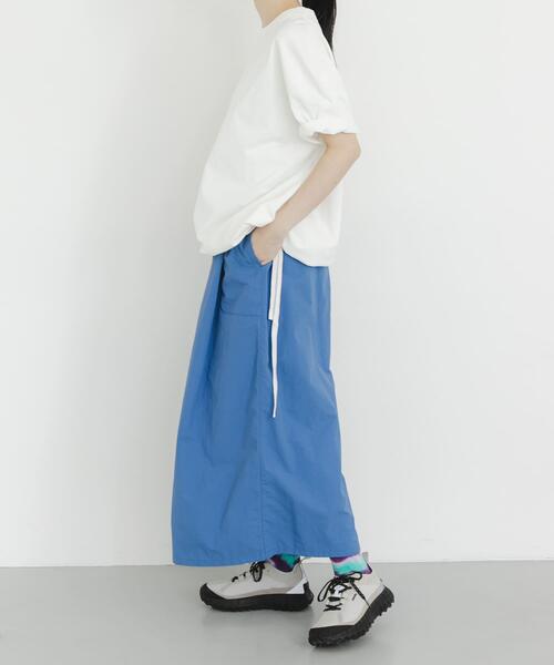 EKAL(エカル)の「DRY OUT LOOSE FIT T-SHIRTS(Tシャツ/カットソー・レディース・ホワイト/ピンク/ブラック・ONE)」の10枚目の写真