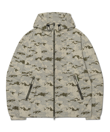 WASHED HOODED JACKET - DIGITAL CAMO
