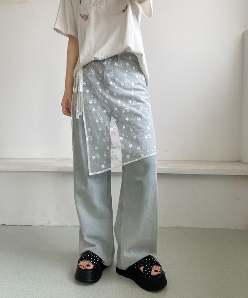 Shoes in Closet（シューズインクローゼット）の「【完売カラー再入荷】+6.0㎝ 軽量 厚底 クロスリボン ドット柄 サンダル 845（サンダル・レディース・アイボリー/イエロー/ピンク/ブラック・L/LL/M/S）」の7枚目の写真