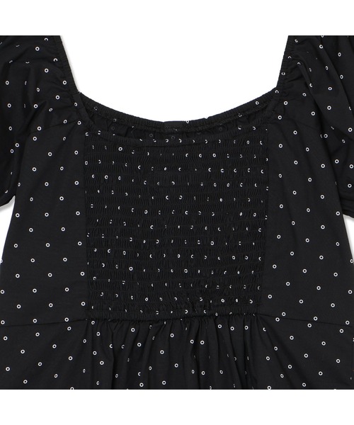 GUESS JEANS（ゲスジーンズ）の「GUESS JEANS Pleated Button Up Blouse ブラウス（シャツ/ブラウス・レディース・ブラック系その他・MEDIUM/SMALL/X-SMALL）」の11枚目の写真