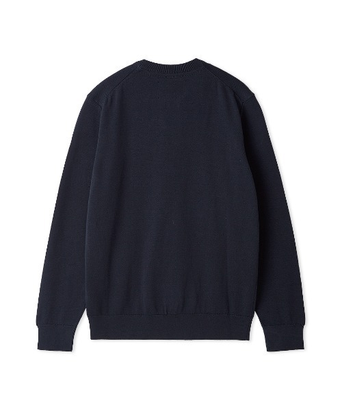 Barbour(バブアー)の「Pima クルーネック ニット(ニット/セーター・メンズ・グリーン/ネイビー・MEDIUM/LARGE/X-LARGE)」の6枚目の写真