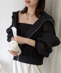 CORNERS | シアーボリュームスリーブマウンテンパーカー(ブルゾン)