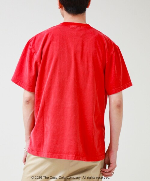 GOOD ROCK SPEED(グッドロックスピード)の「【GOOD ROCK SPEED】Coca-Cola ロゴプリントTシャツ(Tシャツ/カットソー・メンズ・レッド・FREE)」の4枚目の写真