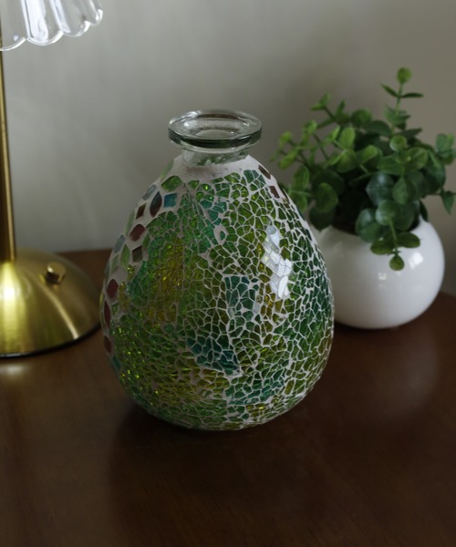 モザイクフラワーベース（フラワーベース）｜MOTO（モト）の