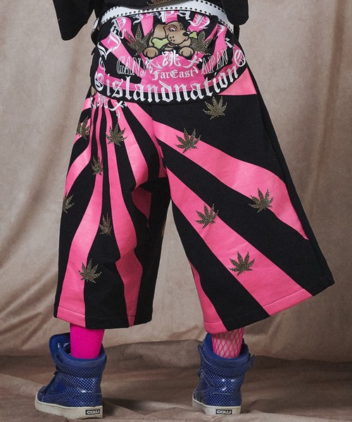 GALFY(ガルフィー)の「【GALFY/ガルフィー】ガンジャパンショーツ(その他パンツ・メンズ・ホワイト/ブラック・M/L/XL)」の2枚目の写真