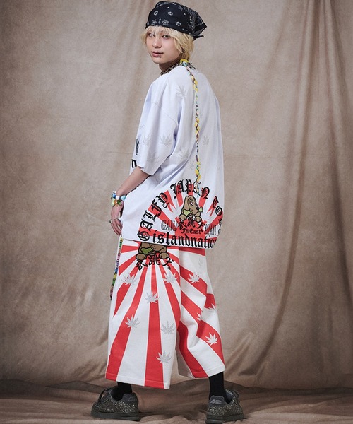 GALFY(ガルフィー)の「【GALFY/ガルフィー】ガンジャパンショーツ(その他パンツ・メンズ・ホワイト/ブラック・M/L/XL)」の13枚目の写真