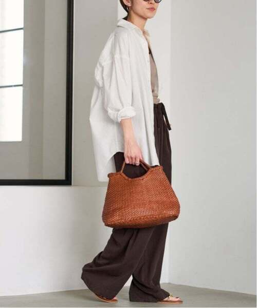 FRAMeWORK（フレームワーク）の「≪追加≫コットンレギュラーカラーシャツ 3（シャツ/ブラウス・レディース・スカイブルー/ピンク・FREE）」の12枚目の写真