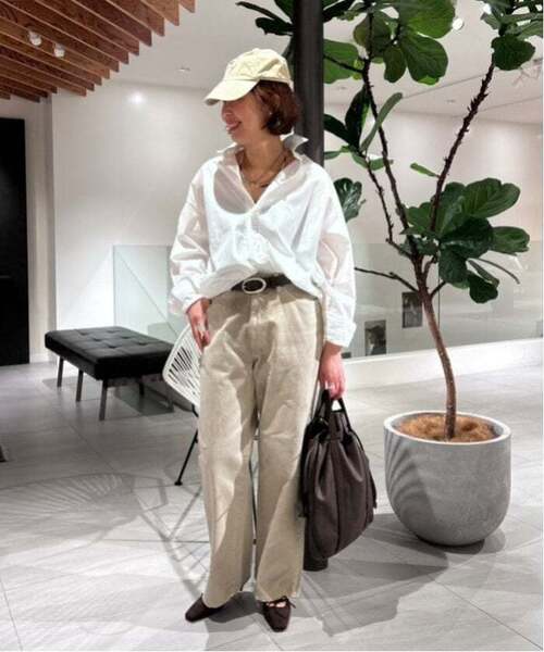 FRAMeWORK（フレームワーク）の「≪追加≫コットンレギュラーカラーシャツ 3（シャツ/ブラウス・レディース・スカイブルー/ピンク・FREE）」の17枚目の写真