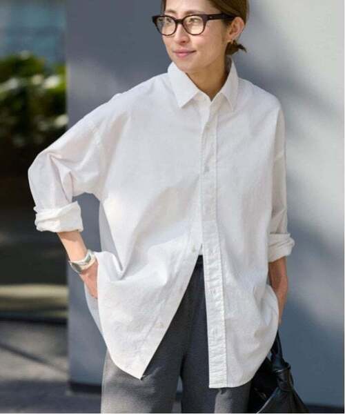 FRAMeWORK（フレームワーク）の「≪追加≫コットンレギュラーカラーシャツ 3（シャツ/ブラウス・レディース・スカイブルー/ピンク・FREE）」の22枚目の写真