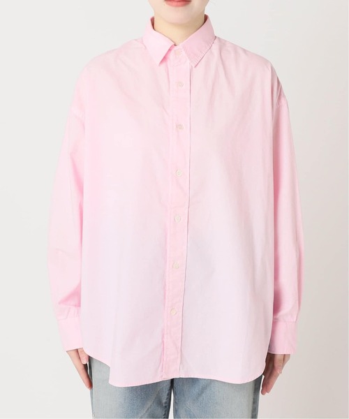 FRAMeWORK（フレームワーク）の「≪追加≫コットンレギュラーカラーシャツ 3（シャツ/ブラウス・レディース・スカイブルー/ピンク・FREE）」の9枚目の写真