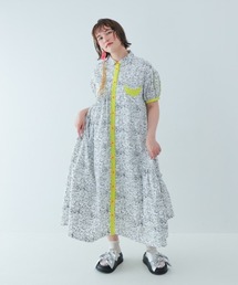 unica（ユニカ）の「manyBearカラフルシャツワンピース  laides（ワンピース）」