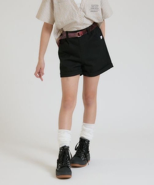 セール】クリアベルトつきデニムショートパンツ（その他パンツ）｜PINK