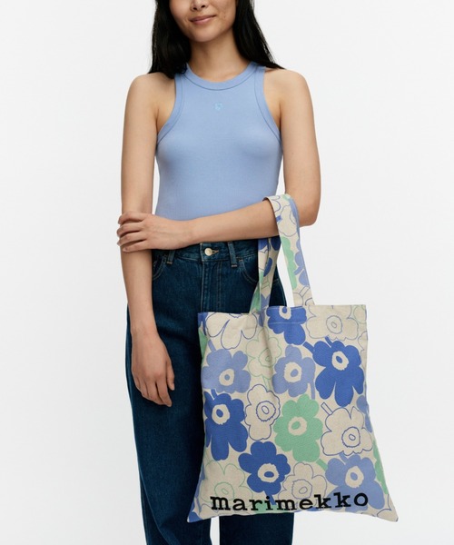 ☆ヴィンテージ　ローヒールシューズ39 マリメッコ JAPAN EXCLUSIVE】《kioski》 Je Vankka Piirto Uni / tote bag
