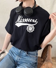 カレッジロゴアソートプリント半袖Tシャツ
