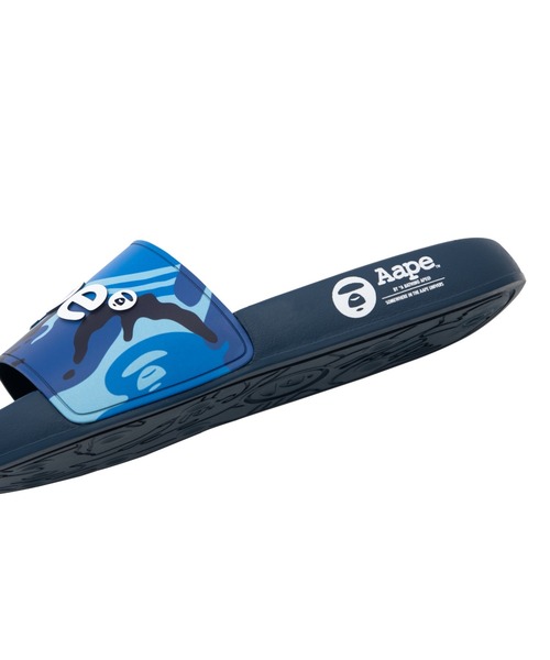AAPE BY A BATHING APE(エーエイプバイアベイシングエイプ)の「AAPE SLIDER(サンダル・メンズ・ホワイト系その他/グリーン系その他2/ブラック系その他/ブルー系その他/レッド系その他・10/11/9/8/7/5)」の9枚目の写真
